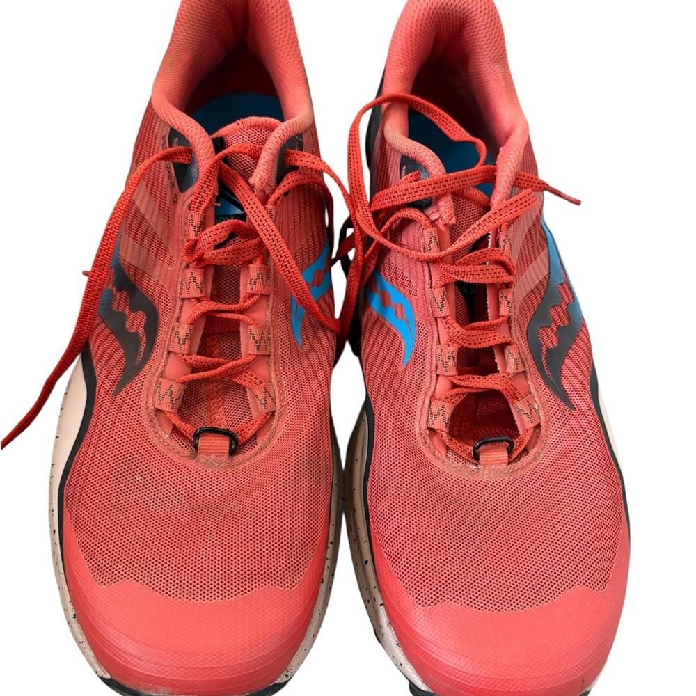 Red Men’s Saucony Trail Running Shoes